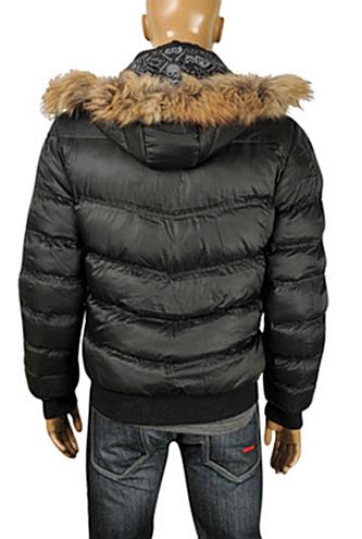 Mens Designer Clothes | PHILIPP PLEIN Men's Warm Winter Hooded Jacket #3